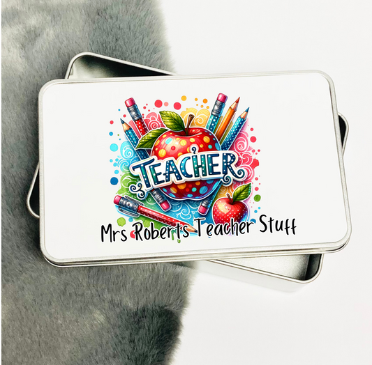 Personalised Teacher Tin image 0