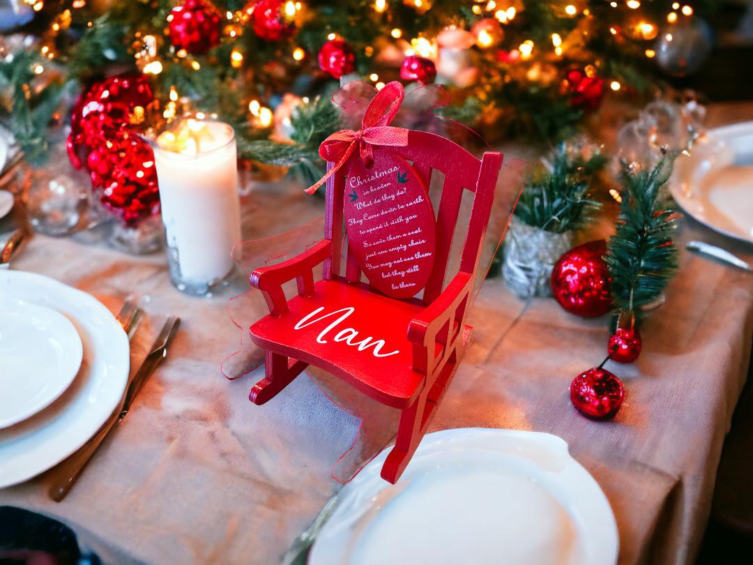 Save a Seat Christmas Rocking Chair image 0
