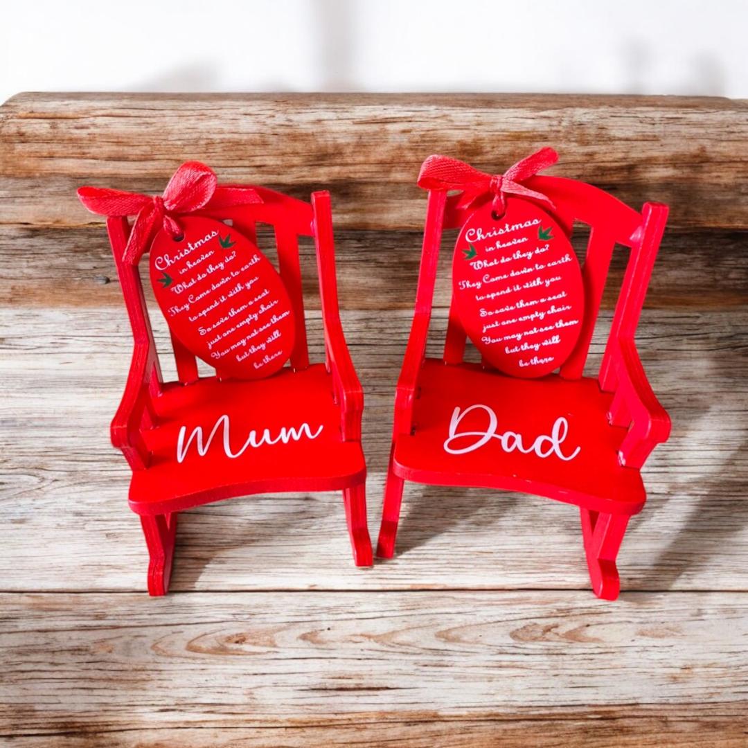 Save a Seat Christmas Rocking Chair image 1