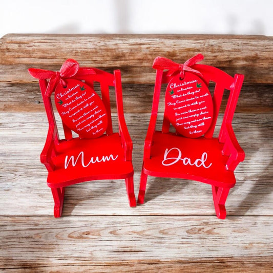 Save a Seat Christmas Rocking Chair image 1