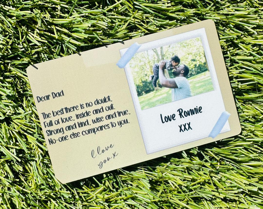 Personalised Wallet Cards - Male image 1