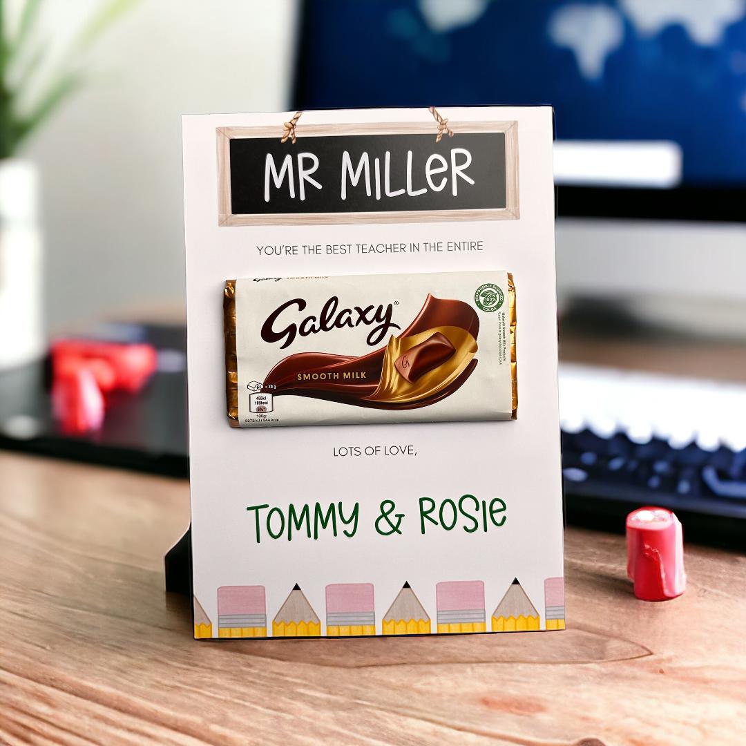 Teacher Galaxy Chocolate Board image 1