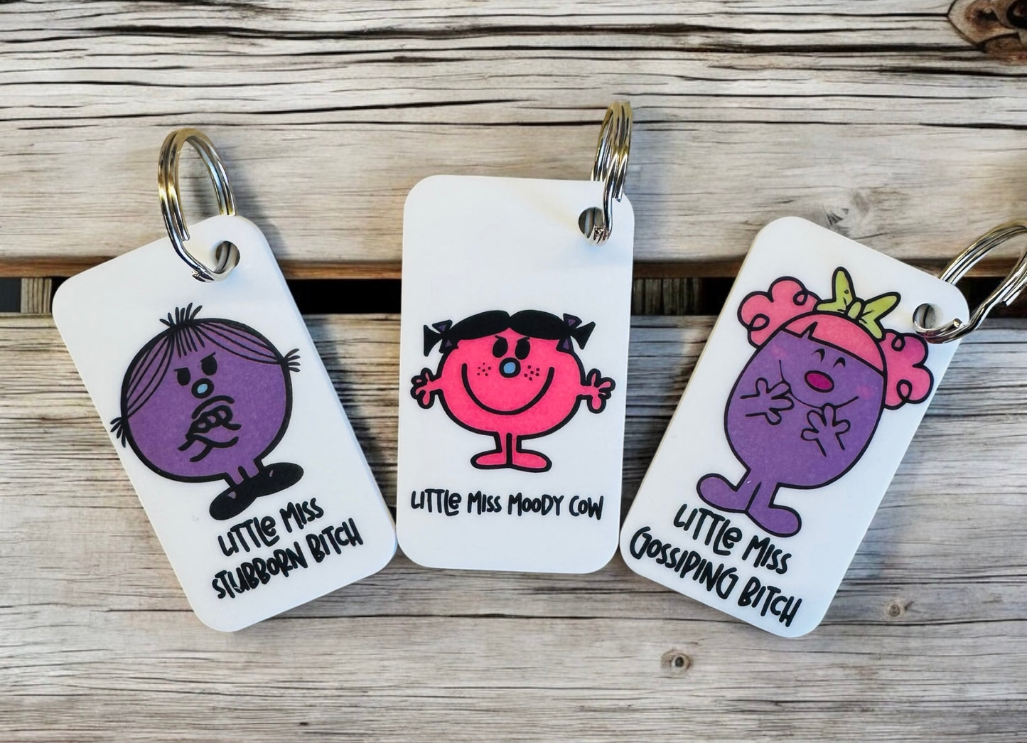 Rude Little People Keyring image 4