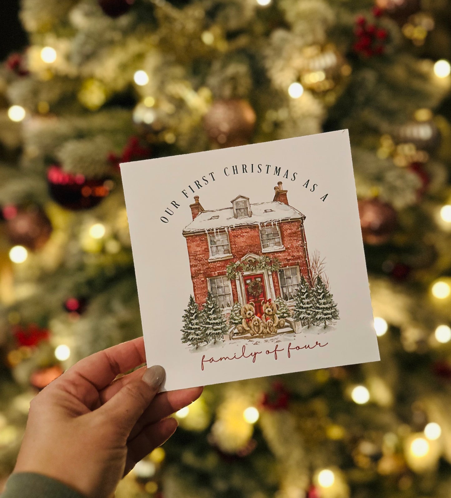 ‘First Christmas As’ Cards