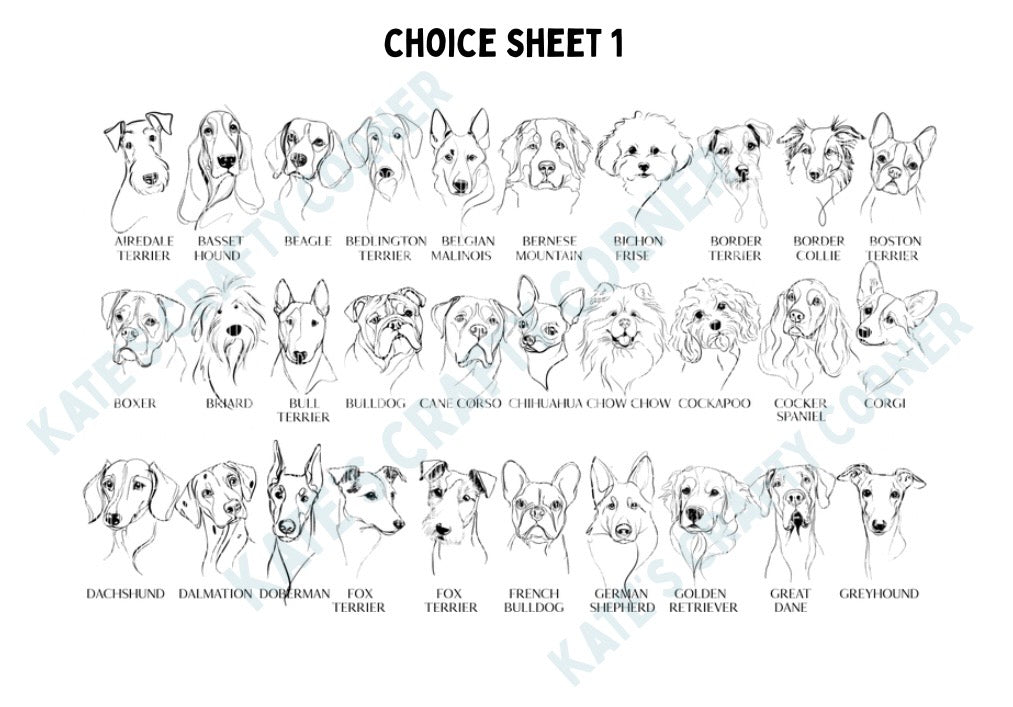 Line Art Dog Tote Bags