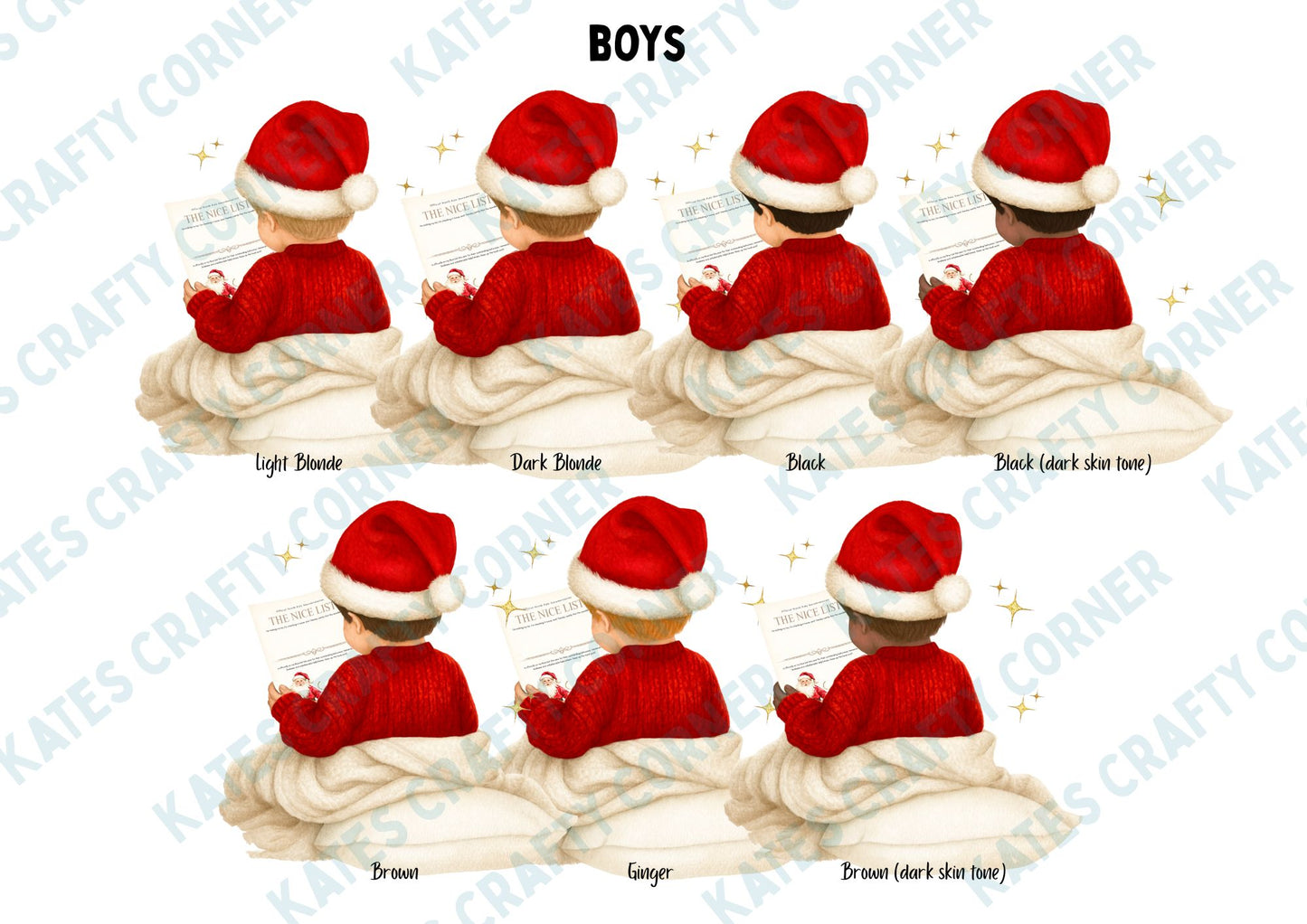 Nice List Christmas Cards
