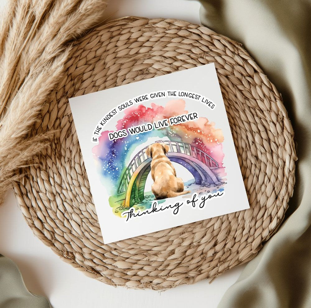Dog Memorial Cards