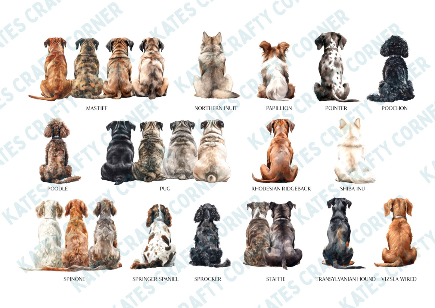Dog Memorial Cards