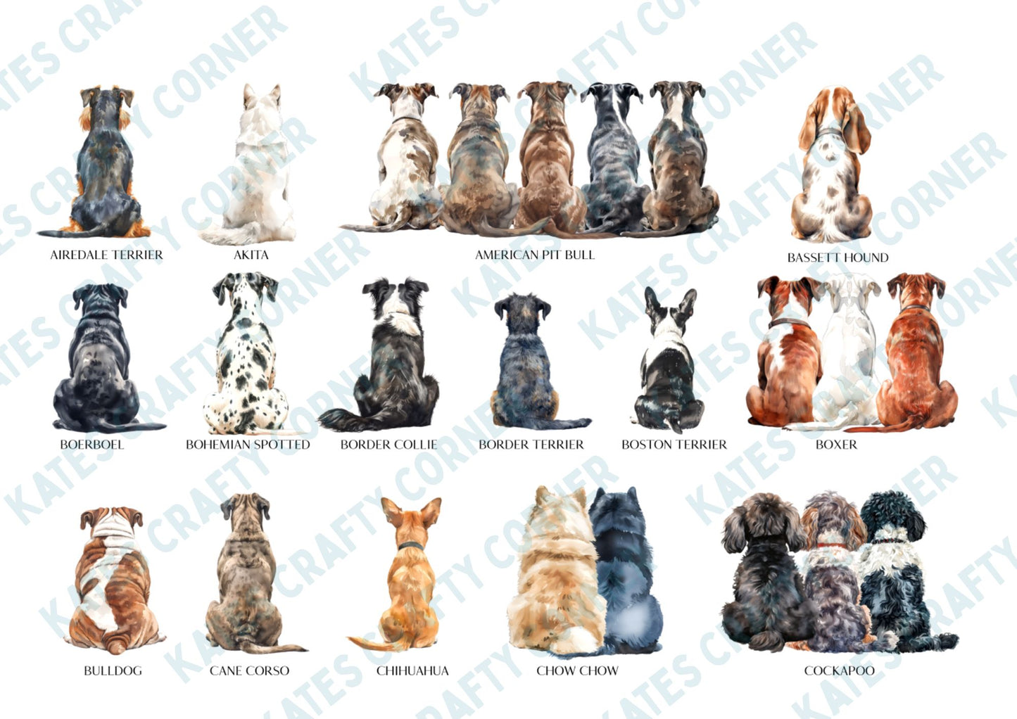Dog Memorial Cards