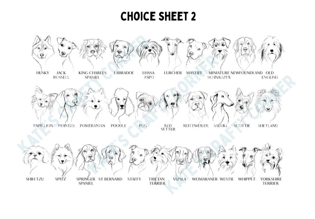 Line Art Dog Tote Bags