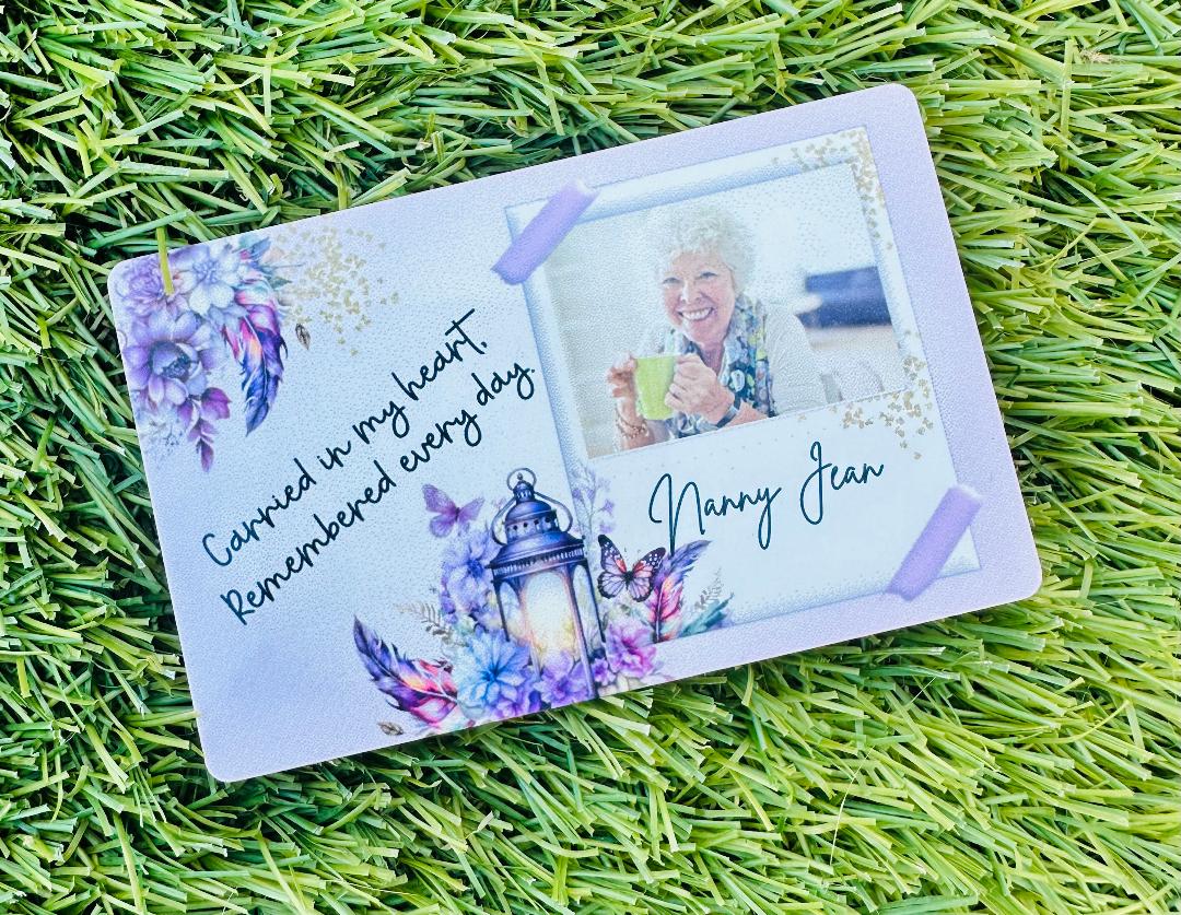 Personalised Wallet Cards - Memorial image 5