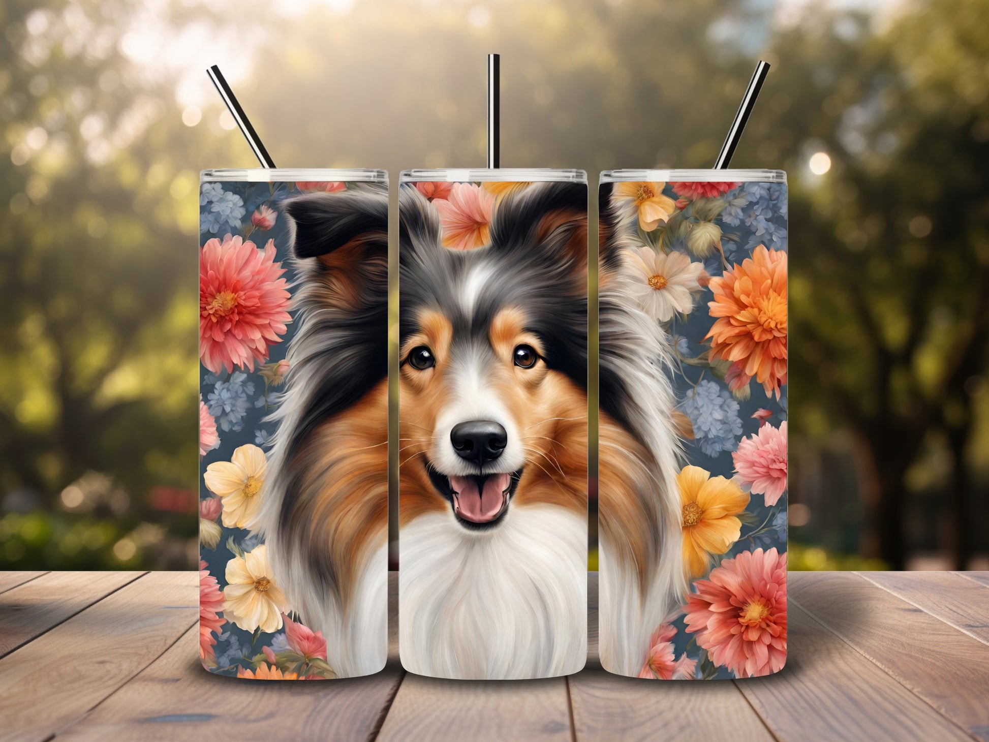 20oz Dog Tumblers image 1