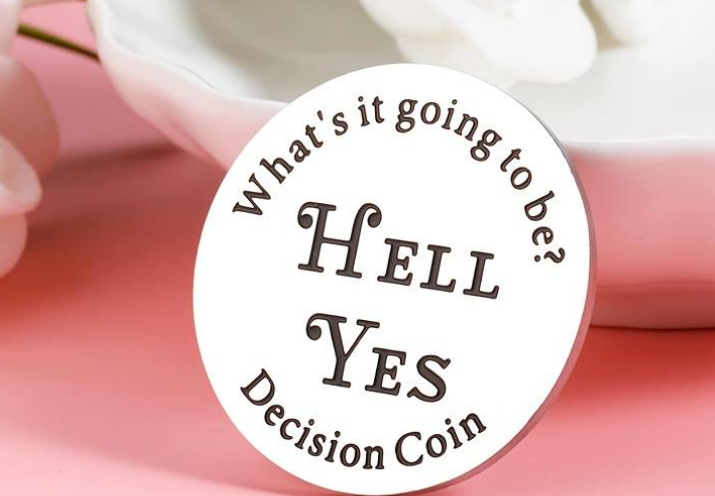 Hell Yes or F*** No! Decision Coin image 1