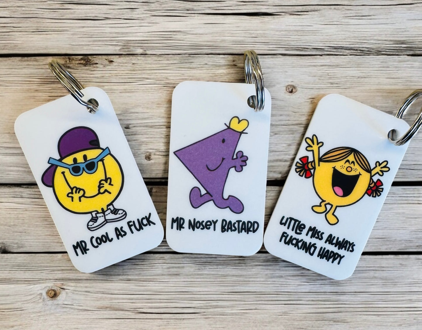 Rude Little People Keyring image 3