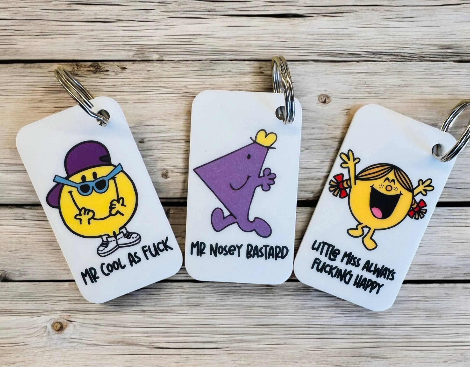 Rude Little People Keyring image 3