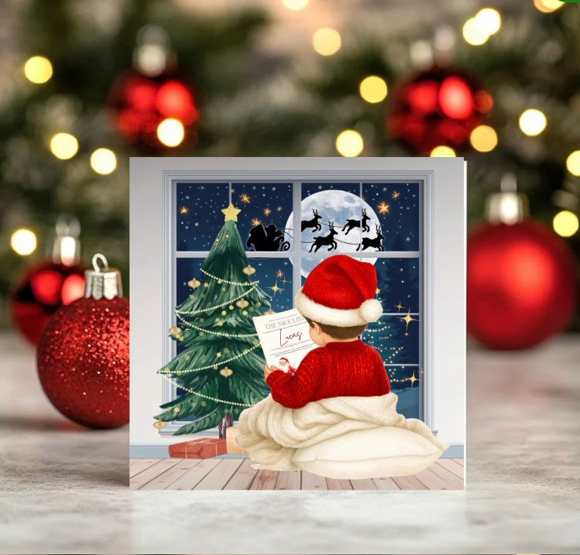 Nice List Christmas Cards