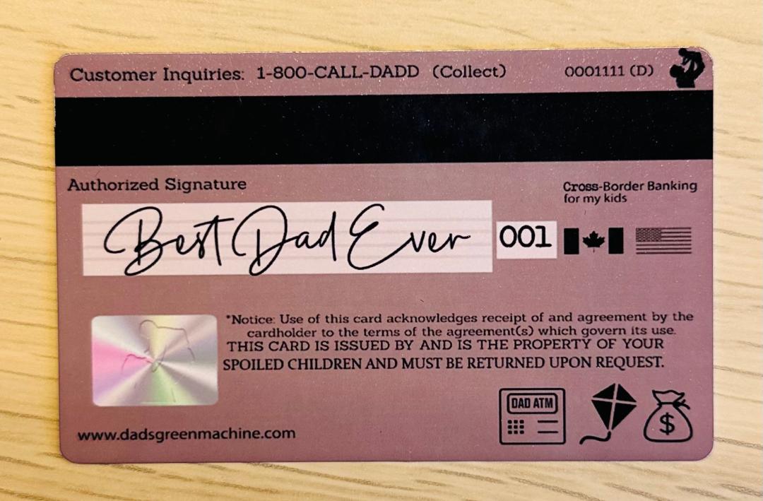 Bank of Dad Joke Credit Card image 2