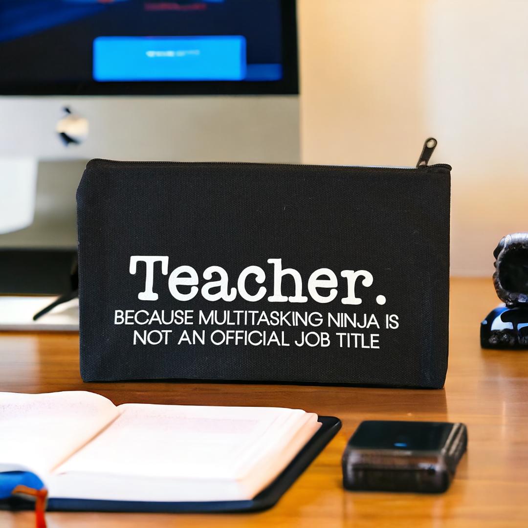Teacher Canvas Pencil Case image 4