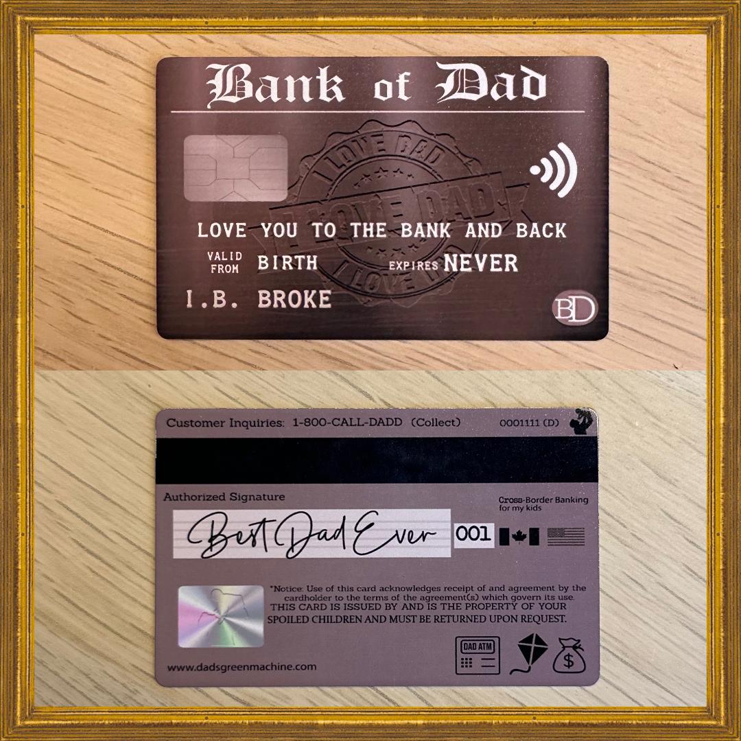 Bank of Dad Joke Credit Card image 1