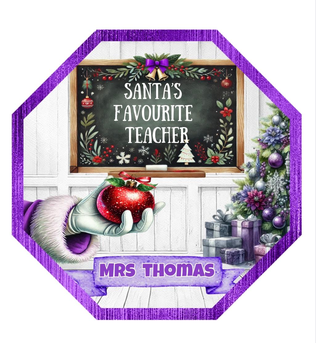 Teacher Chocolate Tub Toppers image 1
