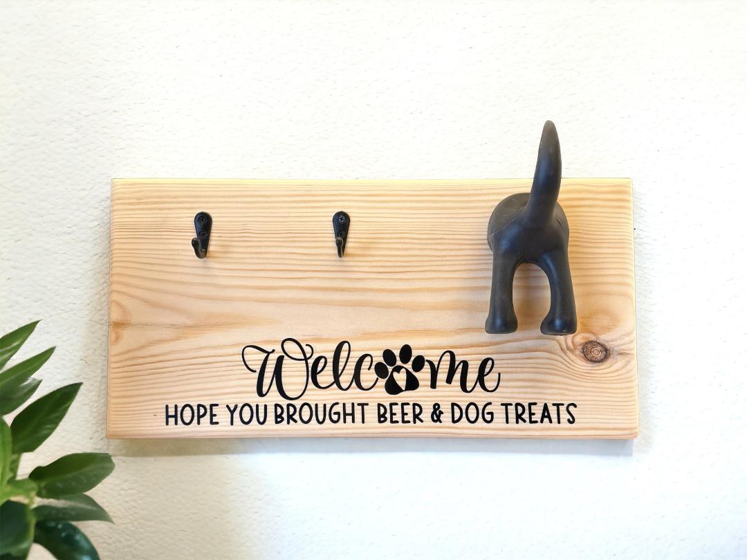 Dog Bum Lead Hanger with  2 Hooks image 3