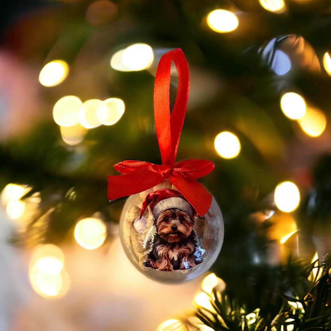 Dog Treat/Feather Bauble image 2