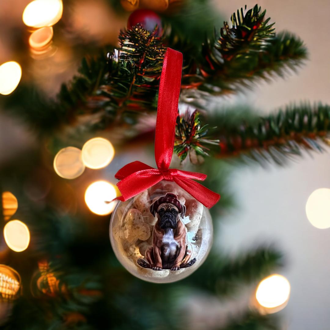 Dog Treat/Feather Bauble image 1