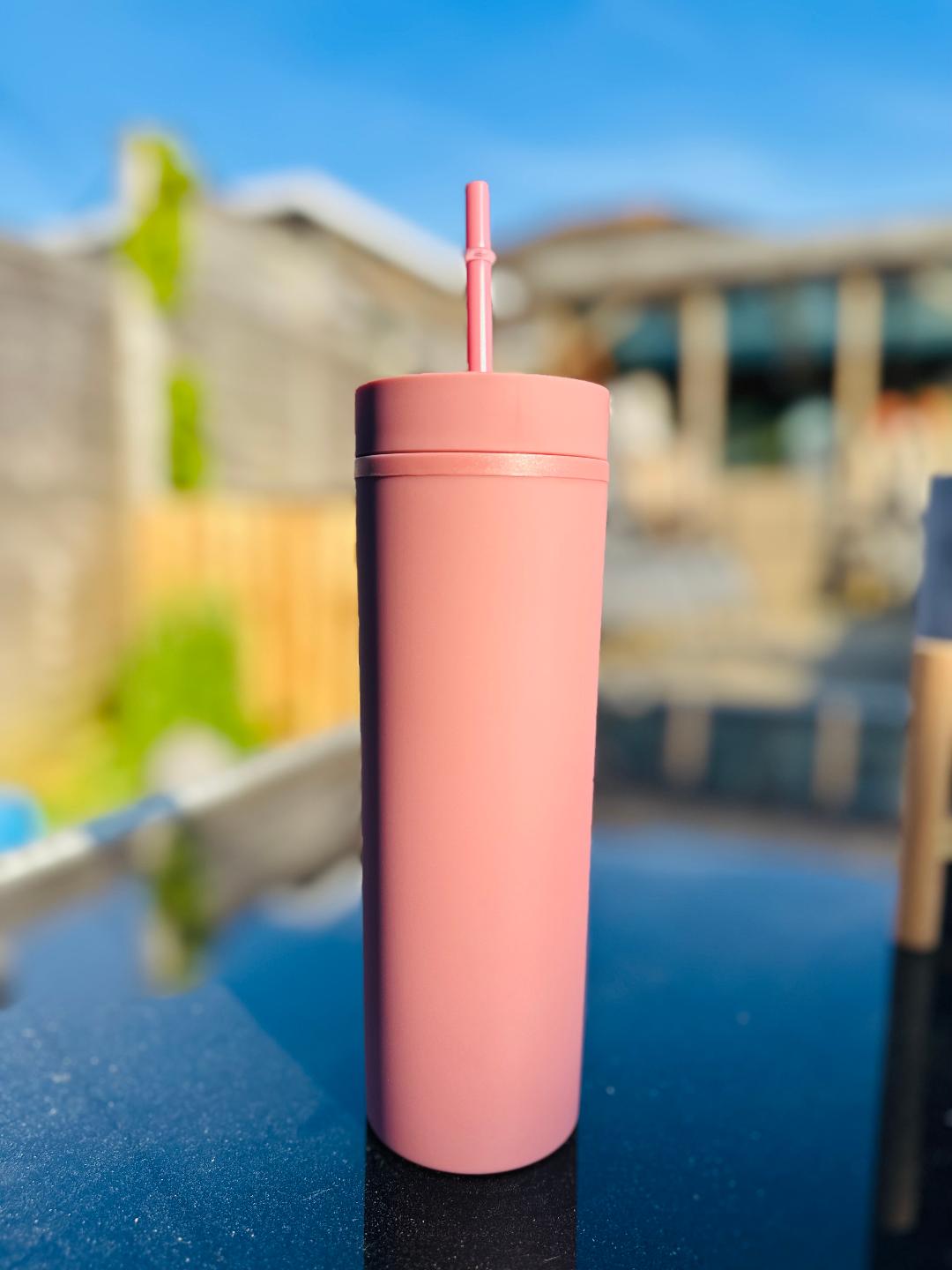 16oz PERSONALISED SKINNY TUMBLER image 1