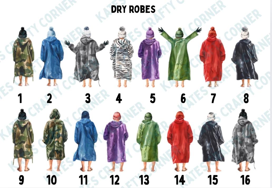 Dry Robe Cards